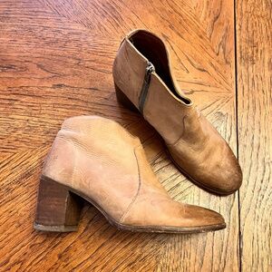 Frye Phillip Zip Leather Boots, 8.5